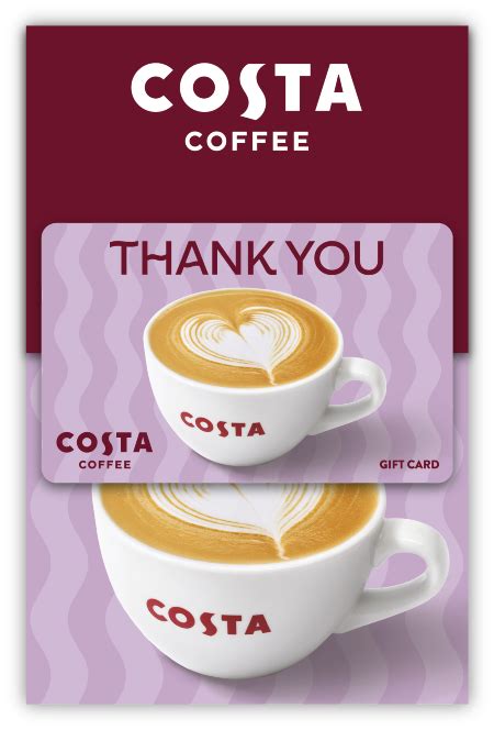 redeem costa coffee gift card